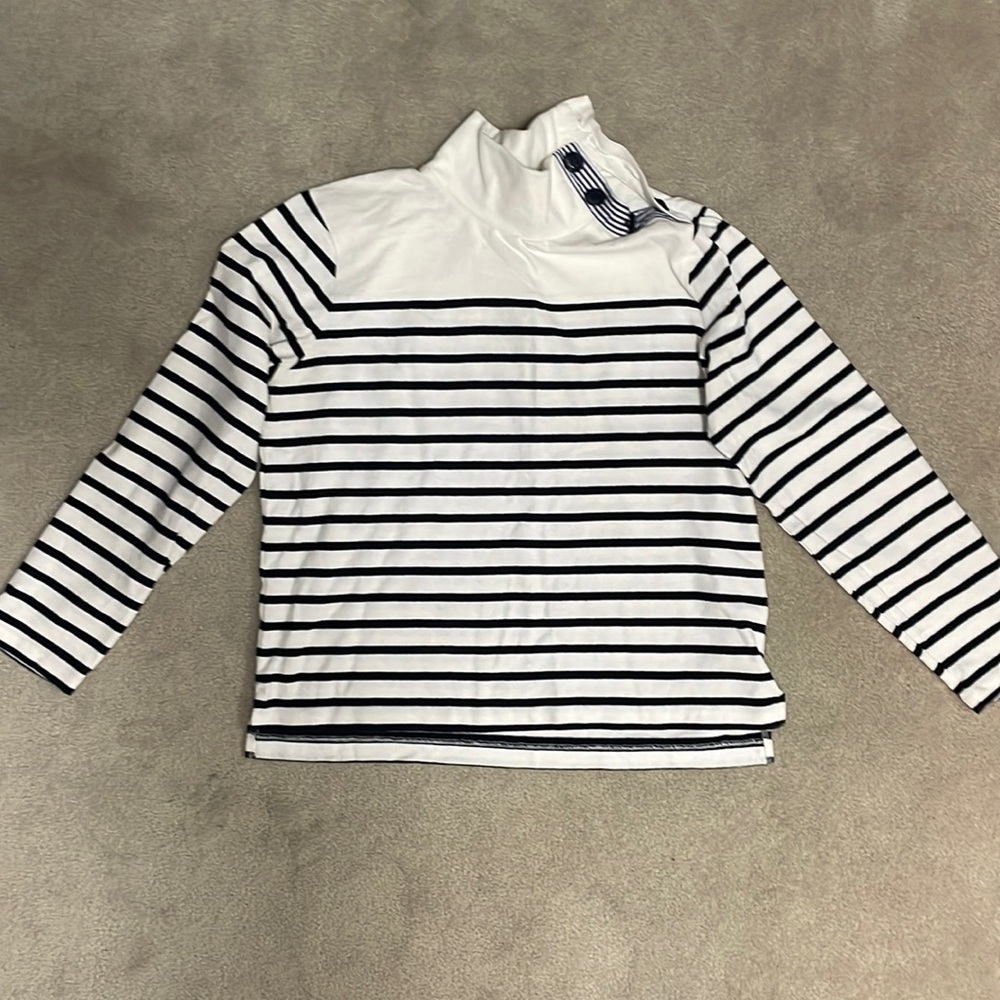 Jcrew striped sweatshirt